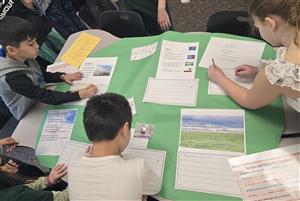 ELA students at work